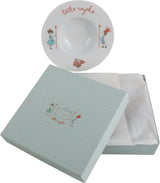 Hand-Painted Calisson Little Royals Plate