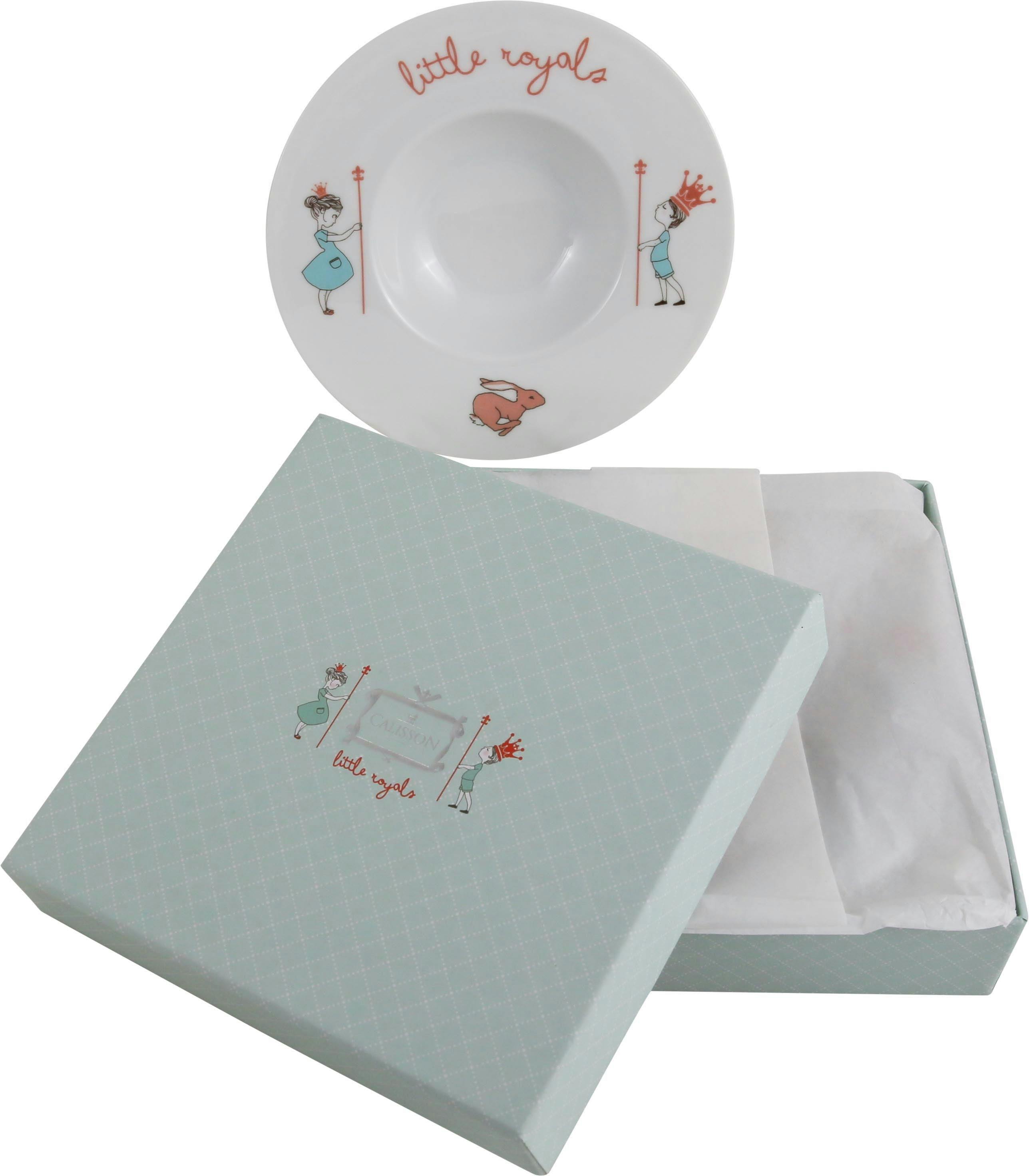 Hand-Painted Calisson Little Royals Plate