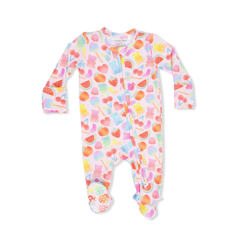 Gummy Bears - 2 Way Zipper Footie