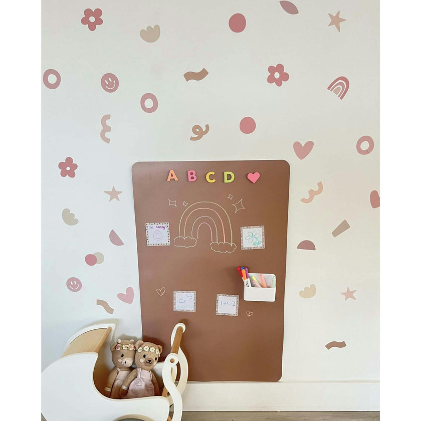 Peel & Stick Fabric Wall Stickers