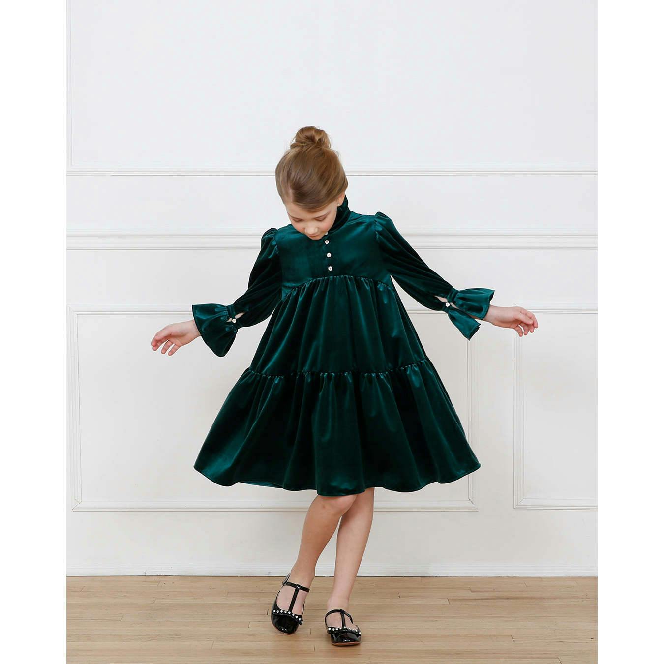 Evelyn dress (teal blue)