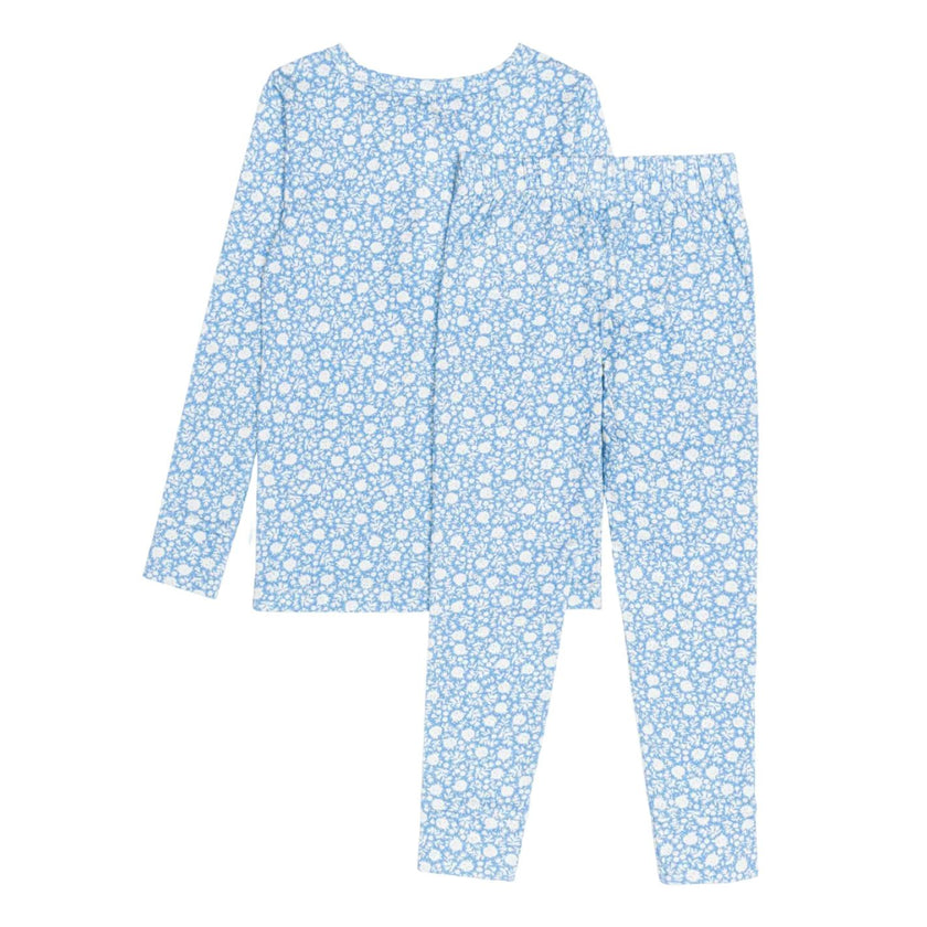 unisex alpine fiore pima pajamas set