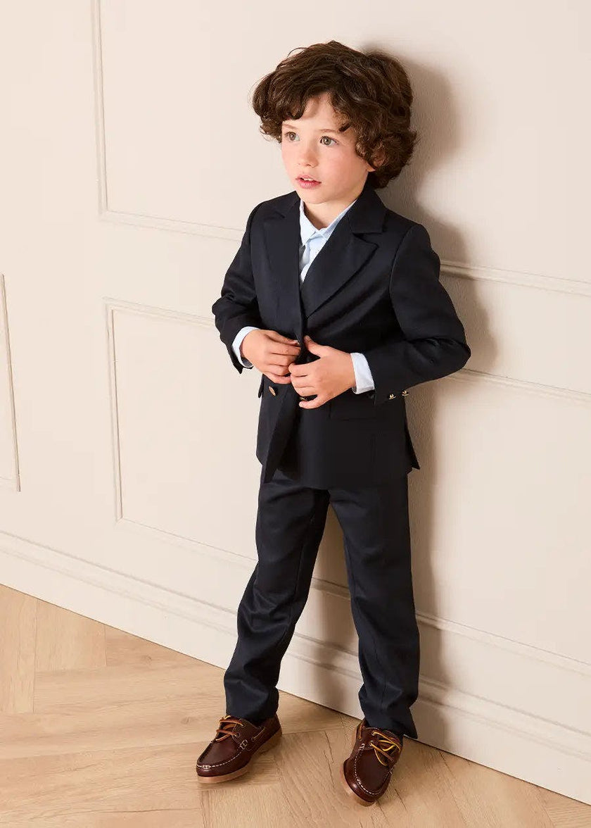Double Breasted Blazer Jacket in Navy (4-10yrs)