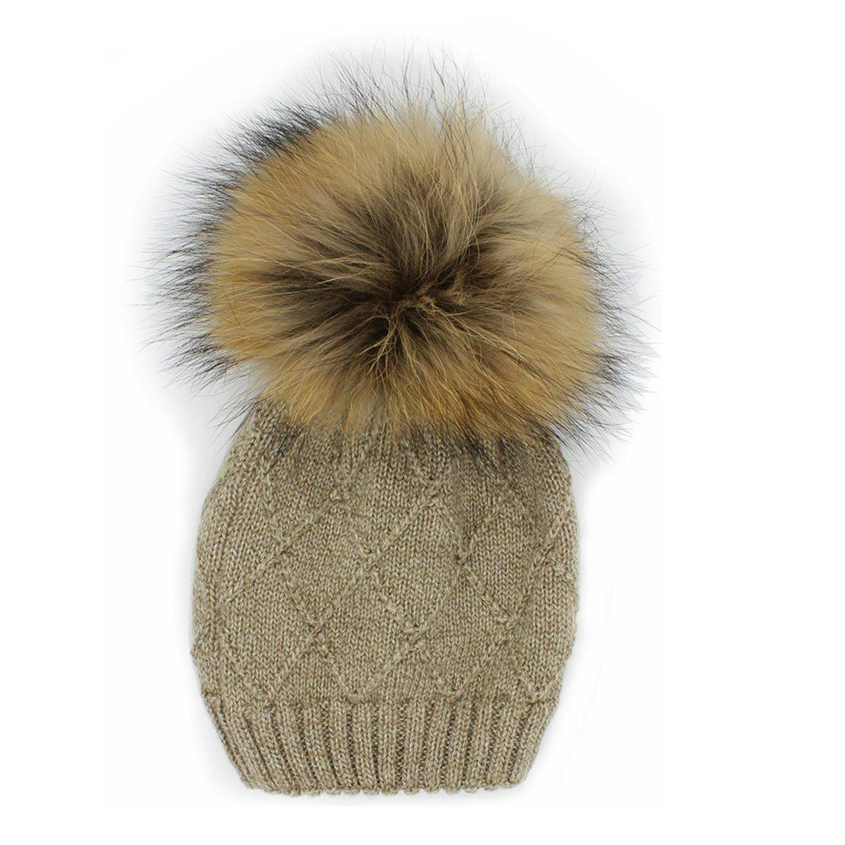 Chunky Knit Hat (Snap On Pom Sold Separately)