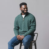 Organic Half Zip Pullover