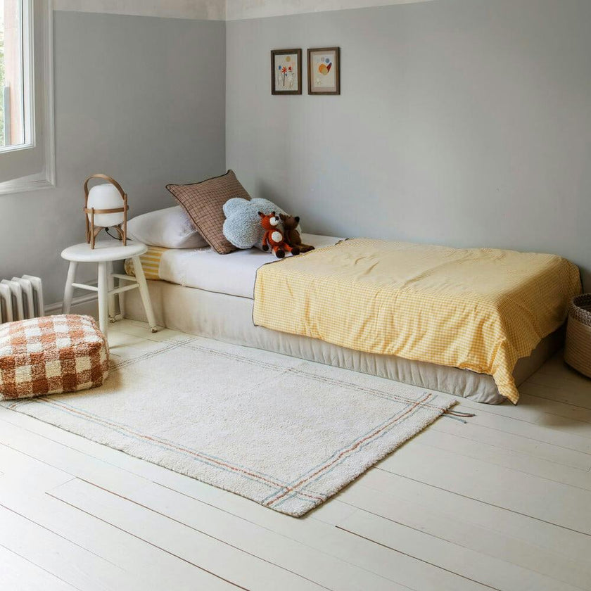 Cuisine Washable Rug. Natural
