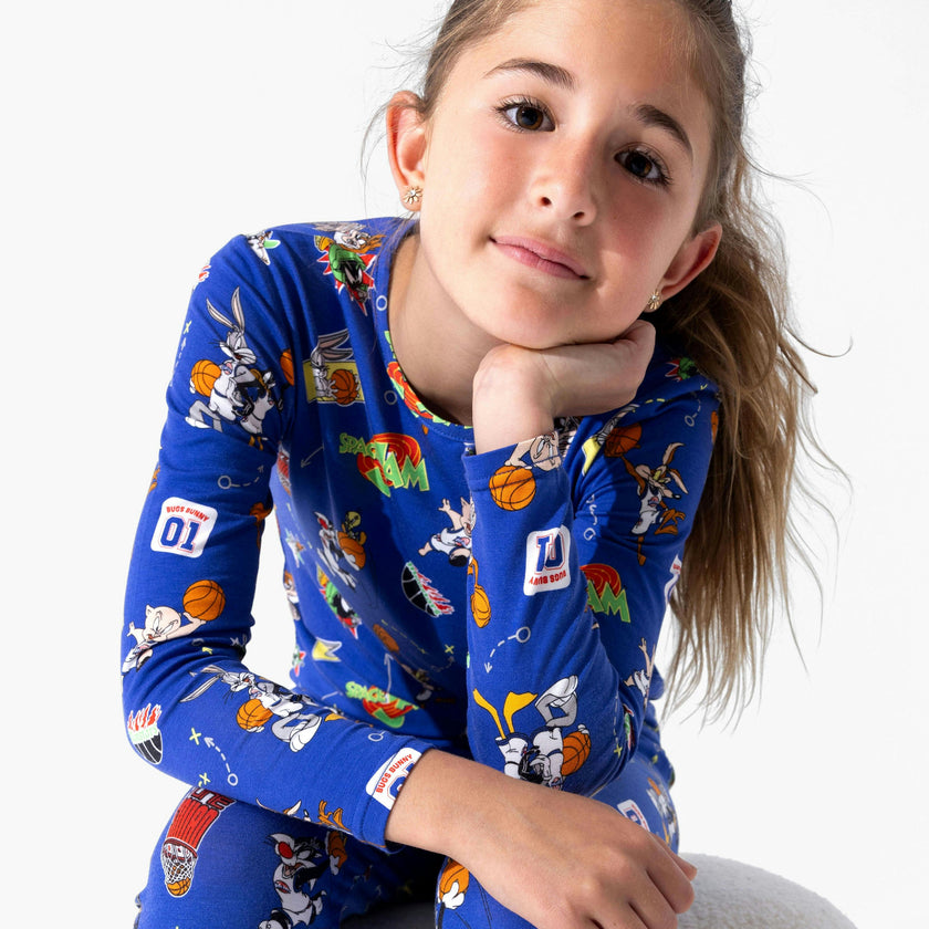 Space Jam Bamboo Kids Pajamas