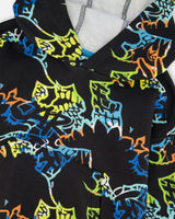 Printed Hooded Fleece Sweatshirt
