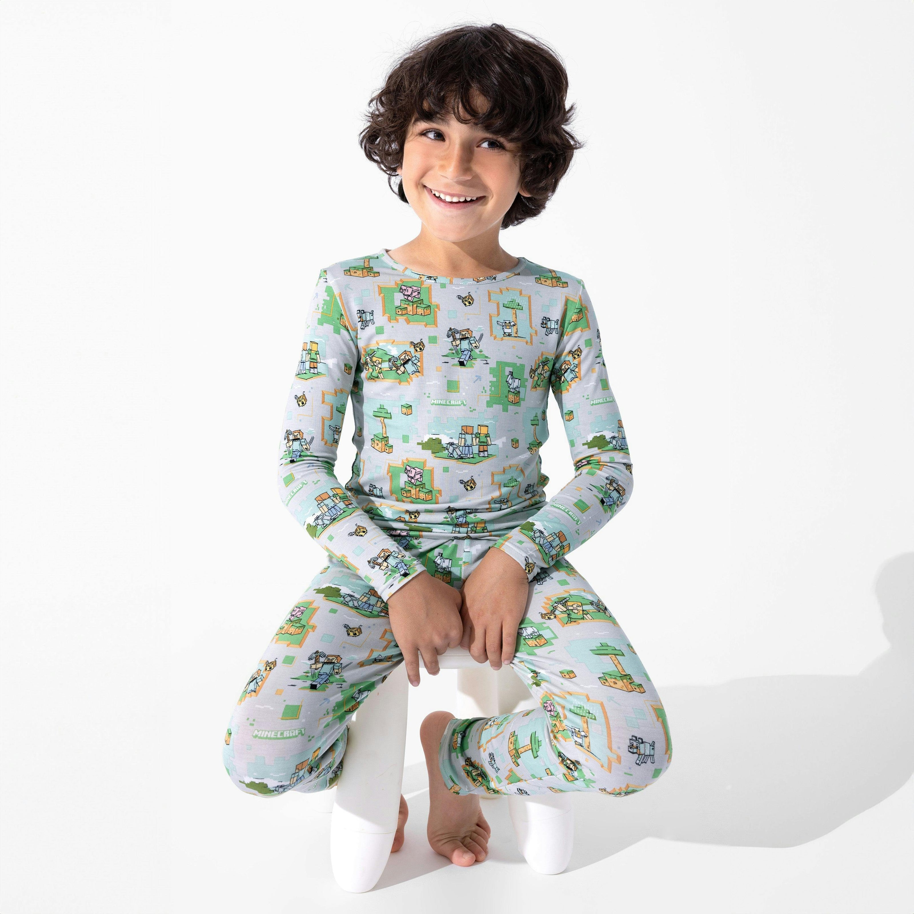Minecraft Overworld Dreams Kids Pajamas