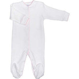 Basket Weave Baby Footie