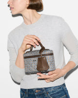 Heritage Check Metro Train Case Crossbody