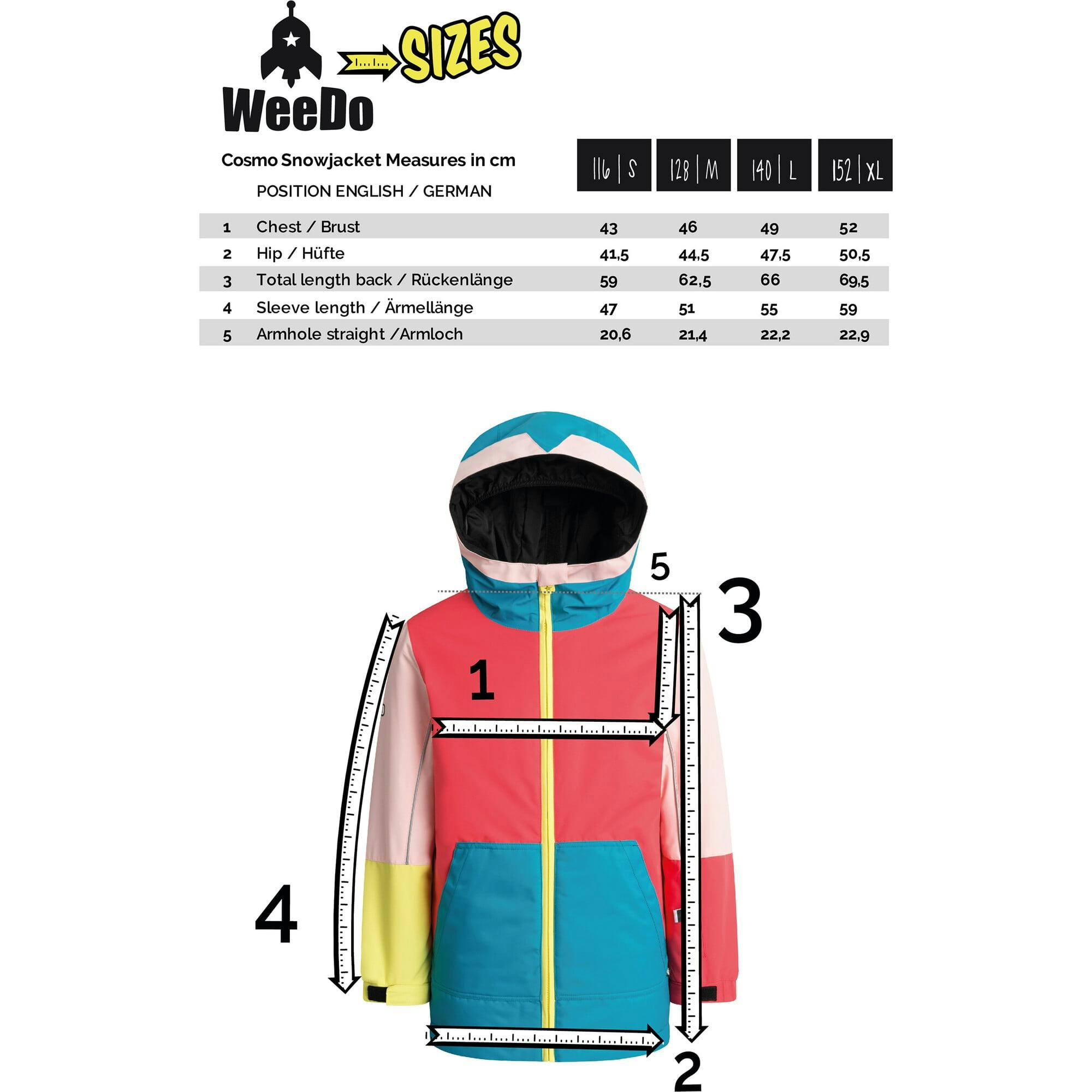 Cosmo Pirate Snow Jacket, Stripes