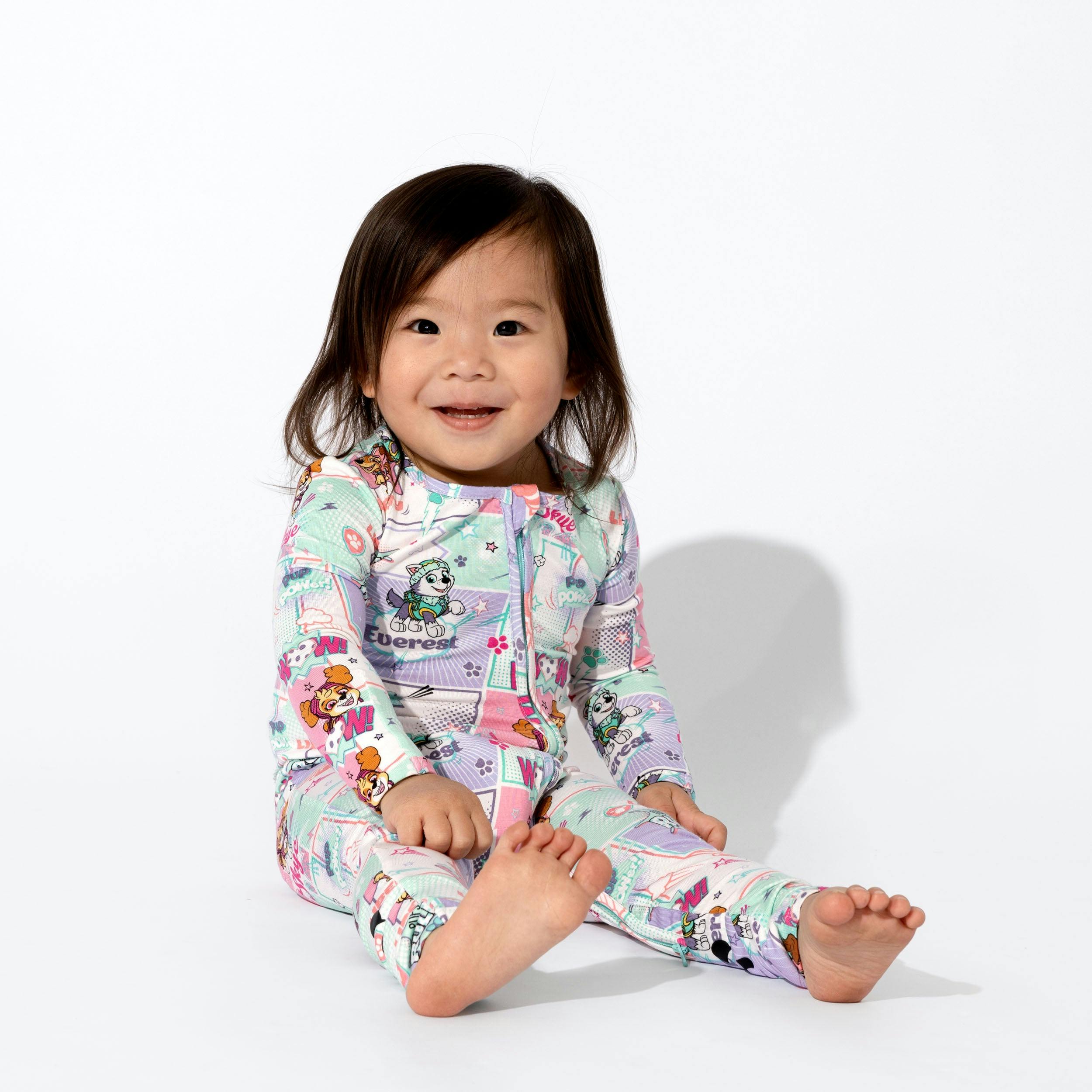 PAW Patrol: Comic Girl Pups Bamboo Convertible Footie