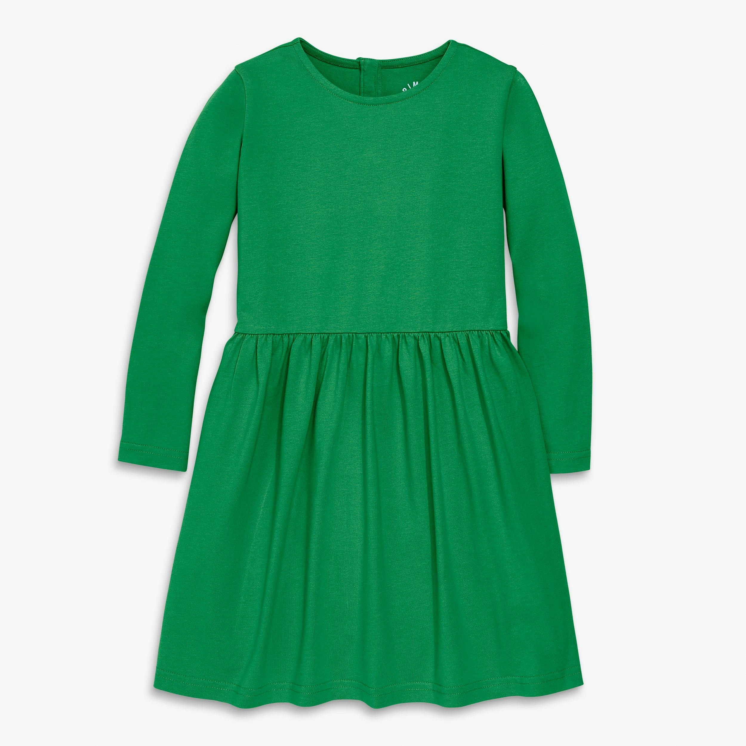 Kids long sleeve perfect pocket dress