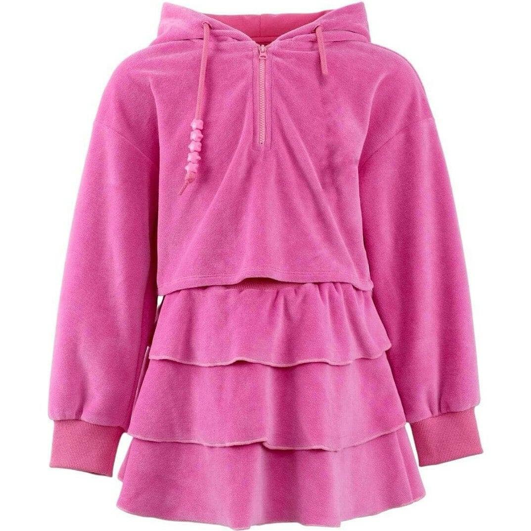 Happy Velour Set Hot Pink