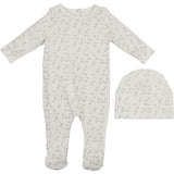 Printed Leaf Footie