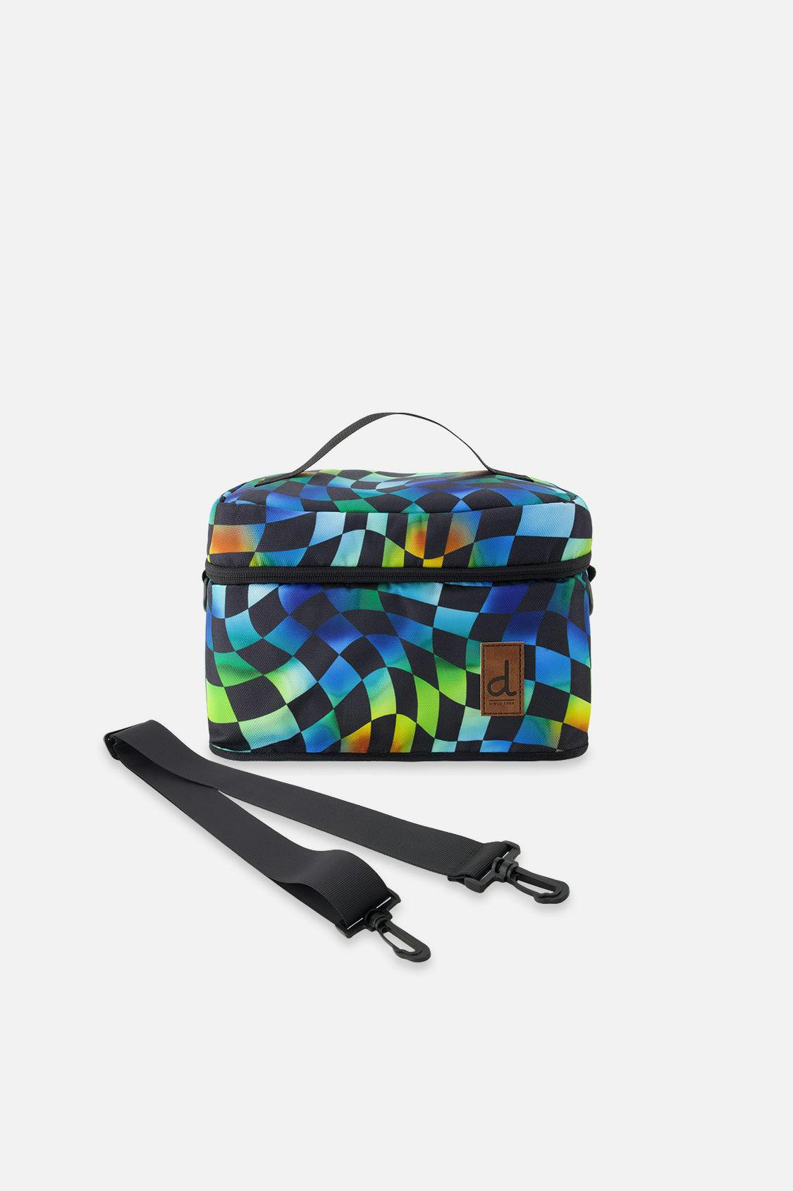 Little Boy Checkered Adventure Functional Lunch Box