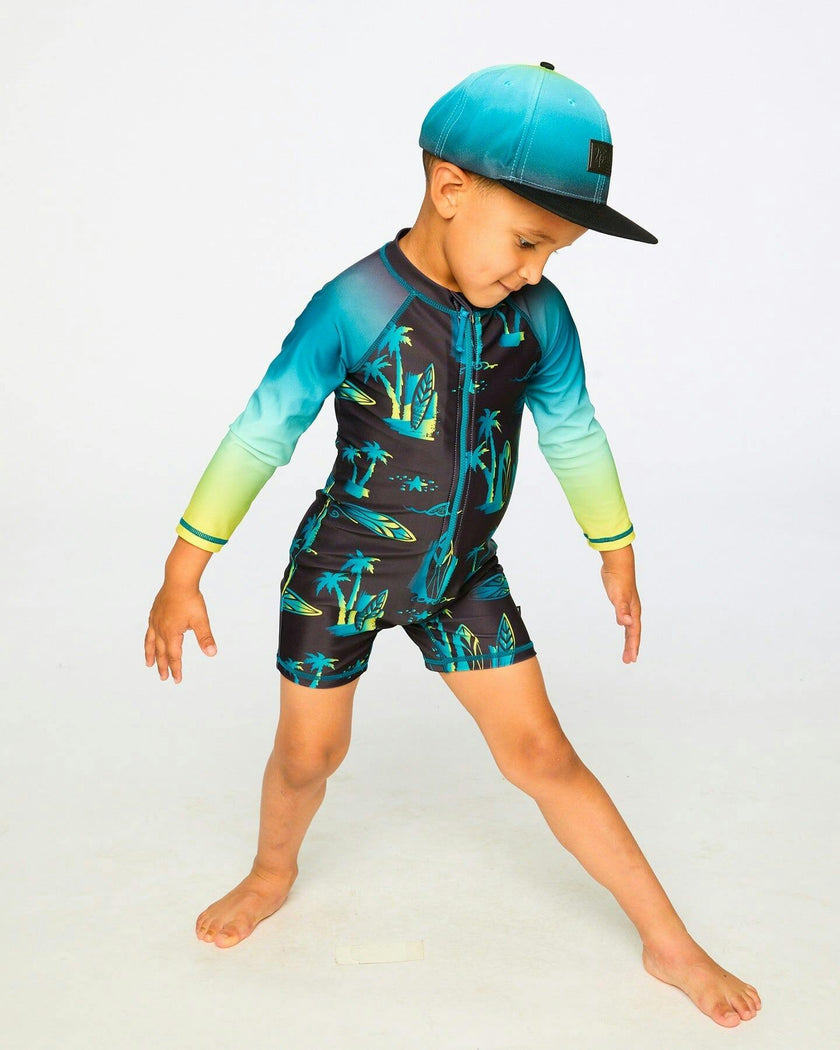 One-Piece Long Sleeve Rashguard