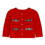 Red French Terry Jacket