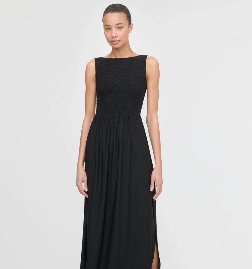 The Cosima Nap Dress - Black Jersey