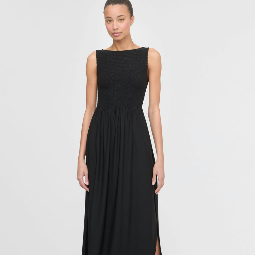 The Cosima Nap Dress - Black Jersey