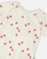 Evolutive Cotton Rib Jersey Onesie