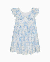 Kate Plumeti Scalloped Dress