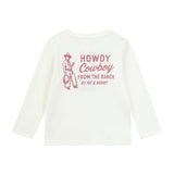 CHEROKEE Howdy Cowboy  Back Print Tee
