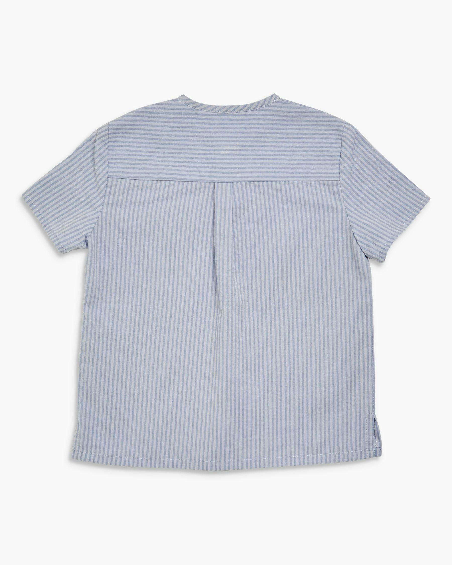 Victor Shirt Dusty Blue