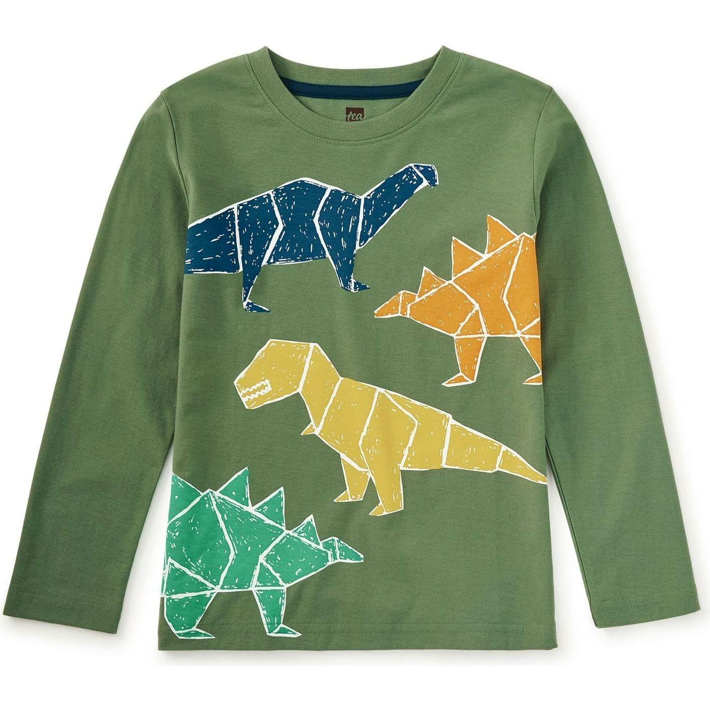 Dino Friends Graphic Tee, Green