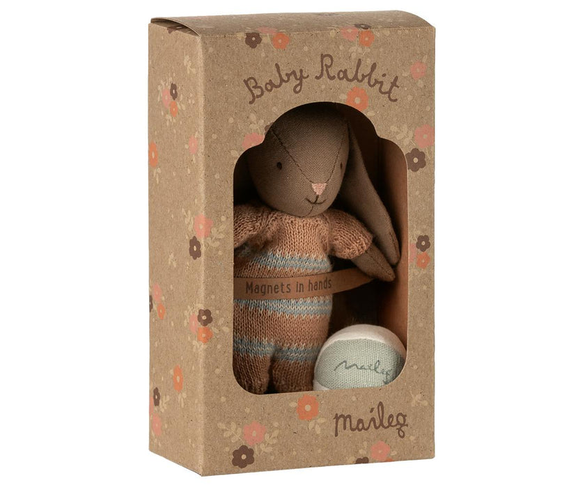 Bunny set, Micro - Brown - Dusty rose