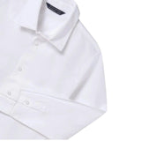Boys White Long Sleeve Shirt