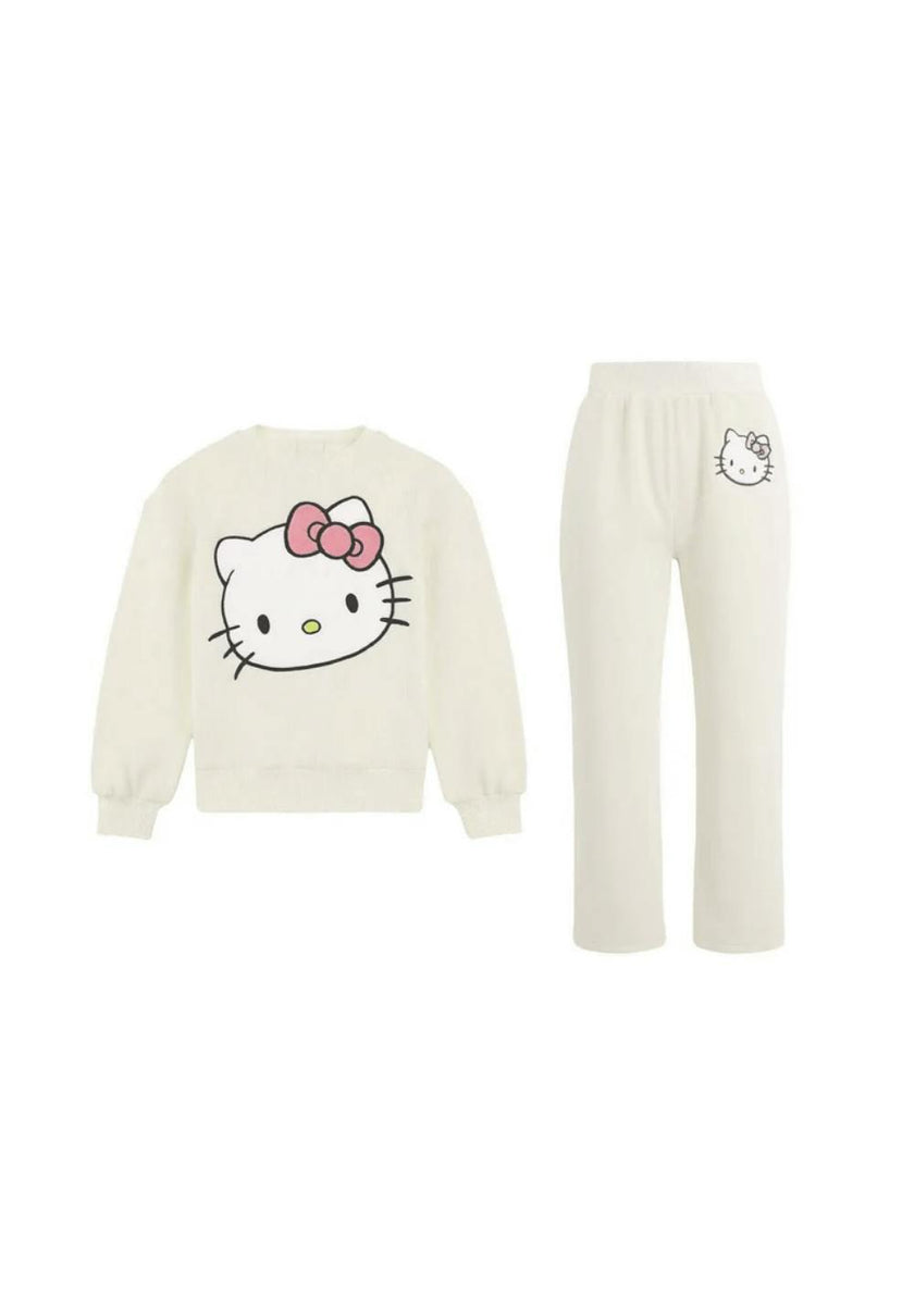 Cream Super Soft Knit Hello Kitty® Set