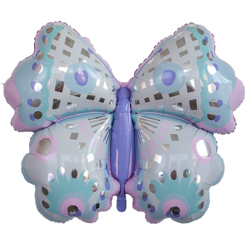 Fairy Garden Butterfly Mylar Balloon