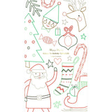 Christmas Color In Activity Tablecloth