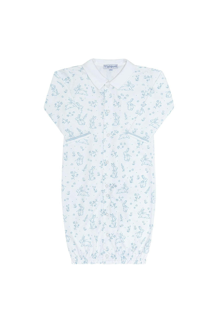 Blue Toile Converter Gown