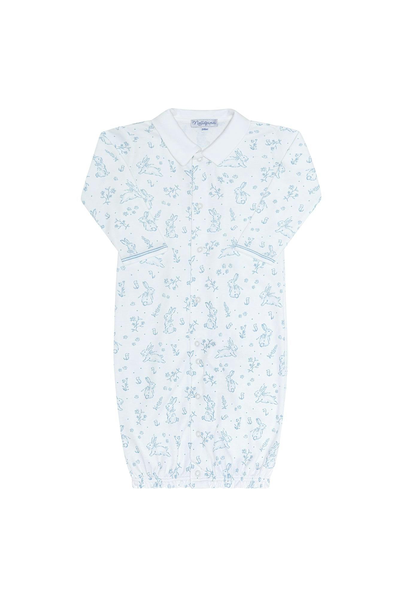 Blue Toile Converter Gown