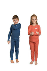 Waffle Square Textured 2Pc Set