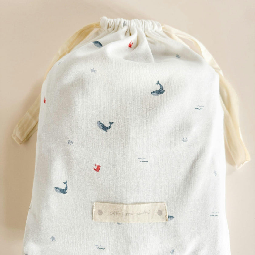 Layette Gift Set - Nautical and Waves