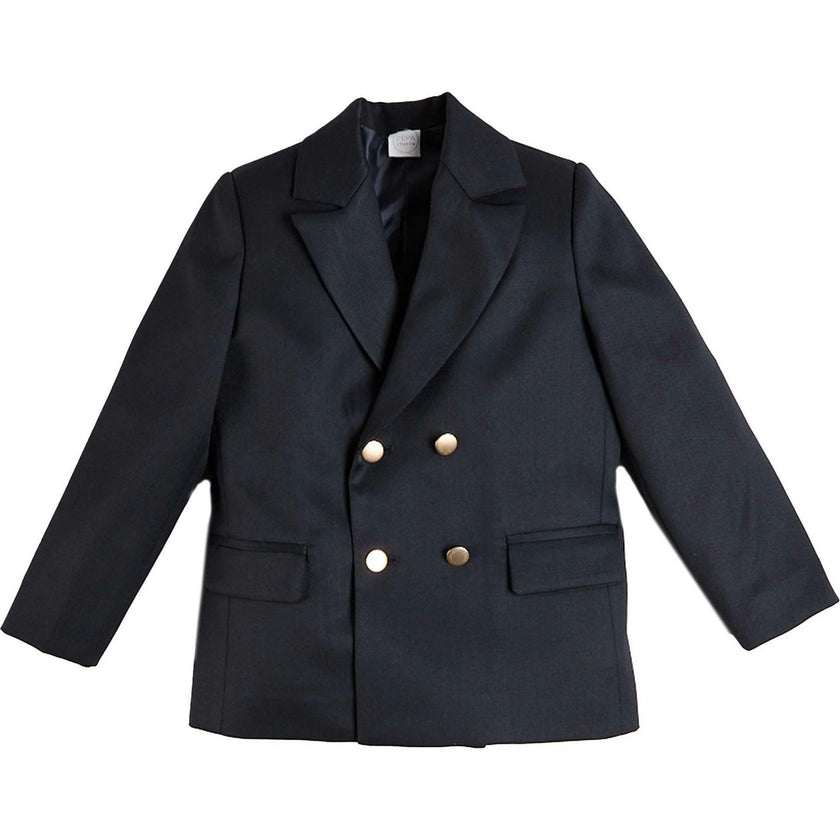 Double Breasted Blazer Jacket in Navy (4-10yrs)