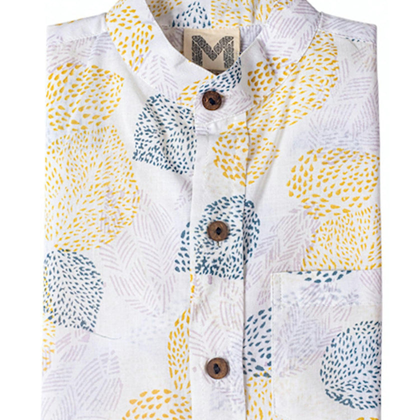 Block Printed Shirt for Boys