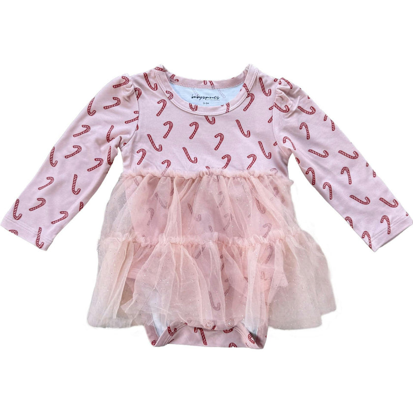 Baby Girl Tulle Bodysuit Dress