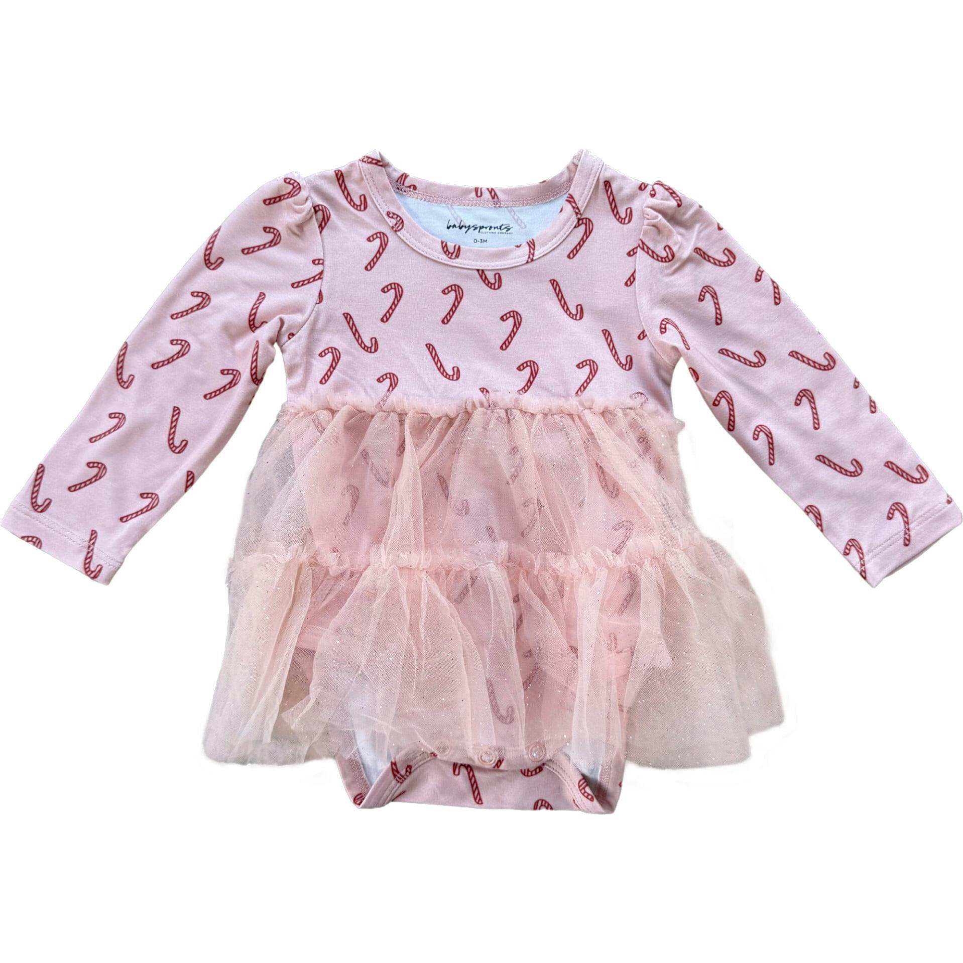 Baby Girl Tulle Bodysuit Dress