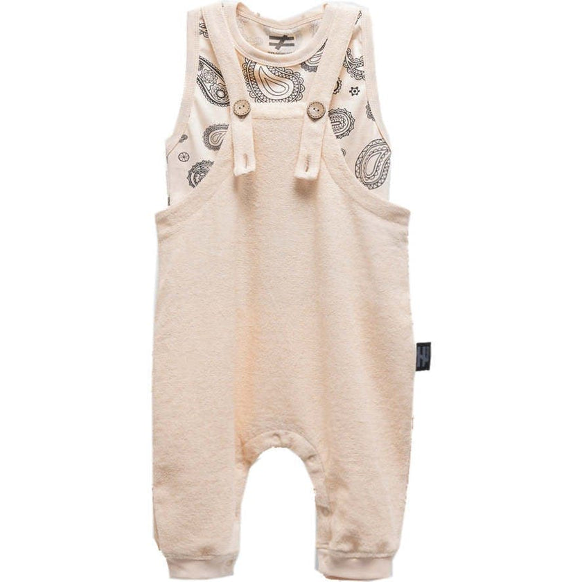 Paisley Print Overalls