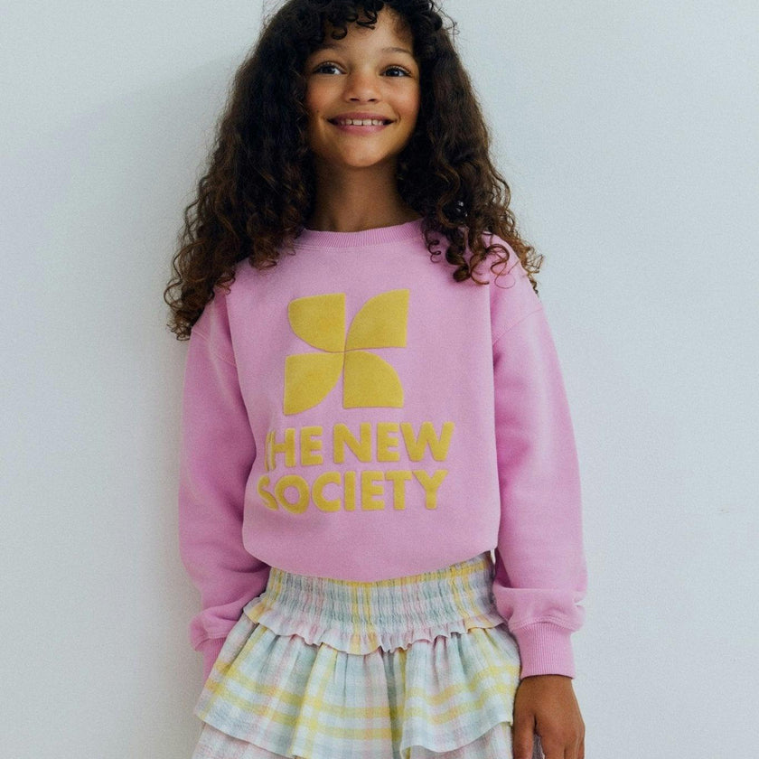TNS Logo Sweatshirt Pink Lavander