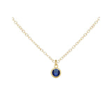 September Birthstone Necklace