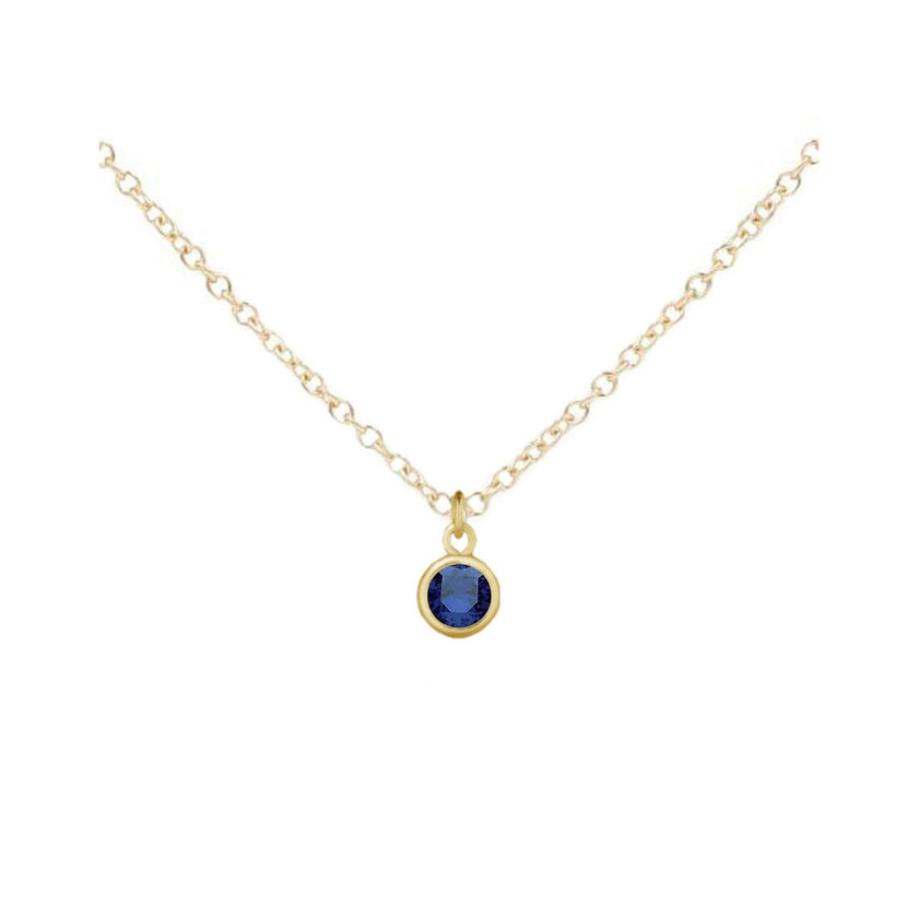 September Birthstone Necklace