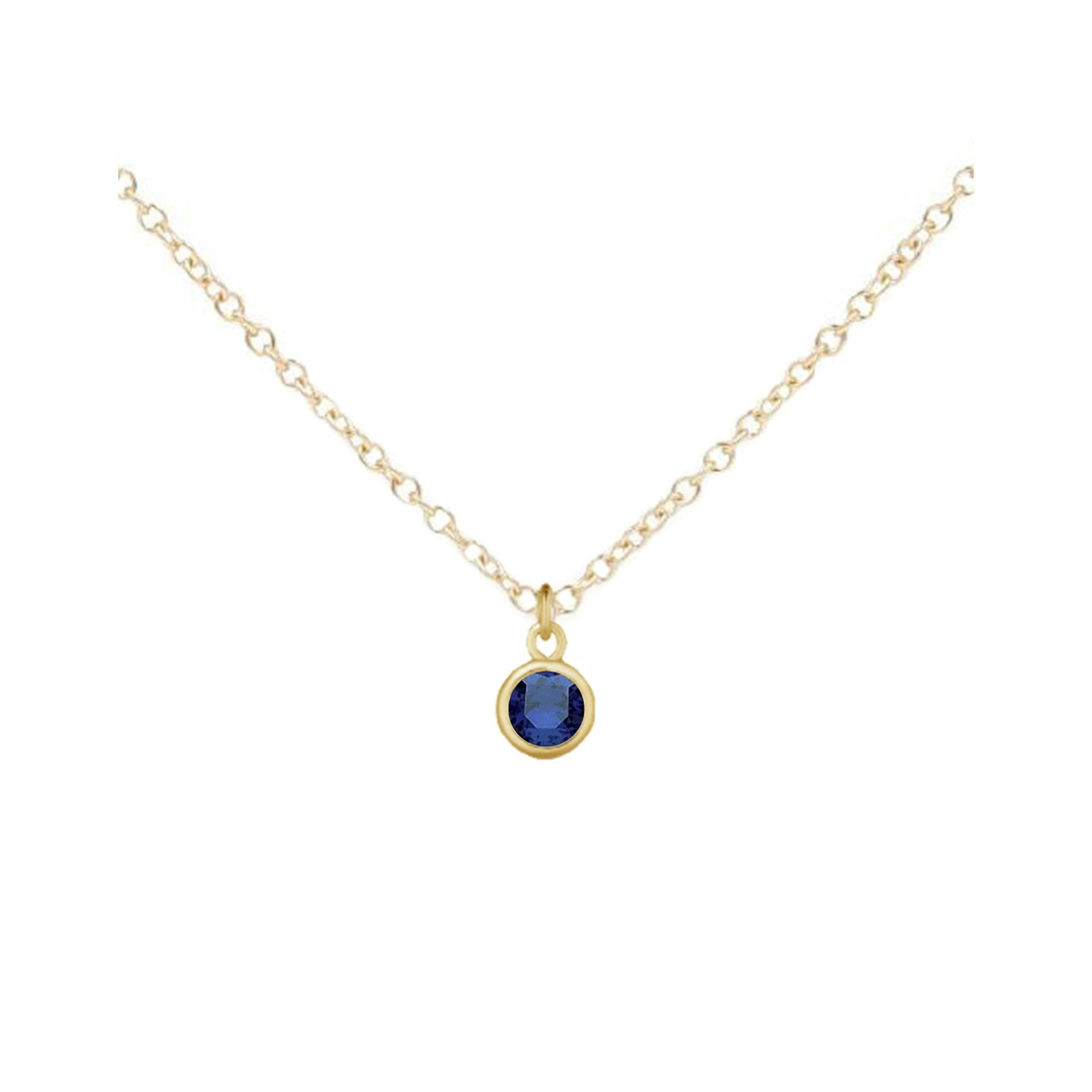 September Birthstone Necklace