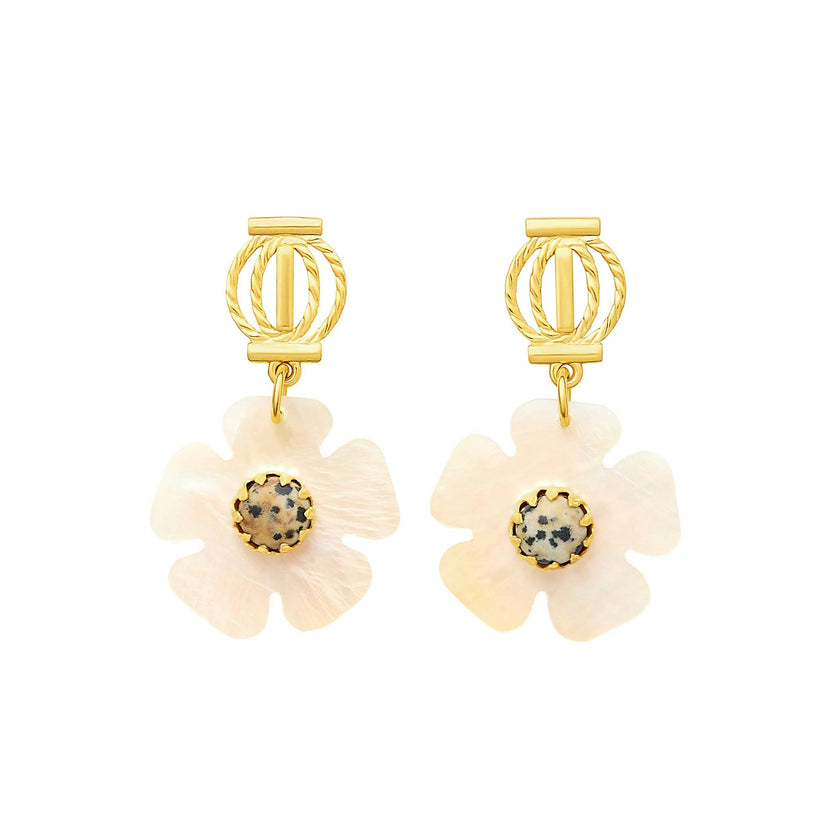 Moonflower Earrings