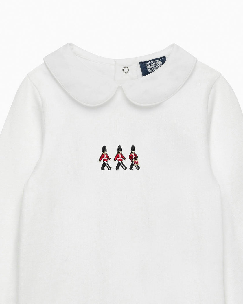 Baby Long Sleeved Bodysuit in Drumming Guardsman
